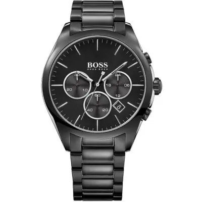 Hugo Boss Watch Men Black Metal Onyx 1513365