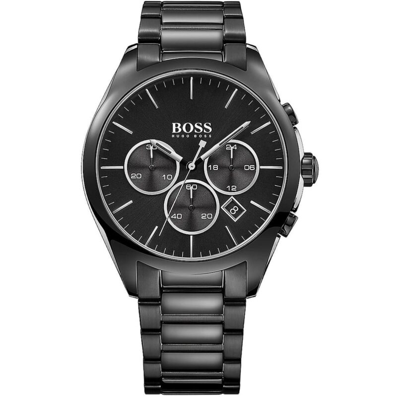 Hugo Boss Watch Men Black Metal Onyx 1513365
