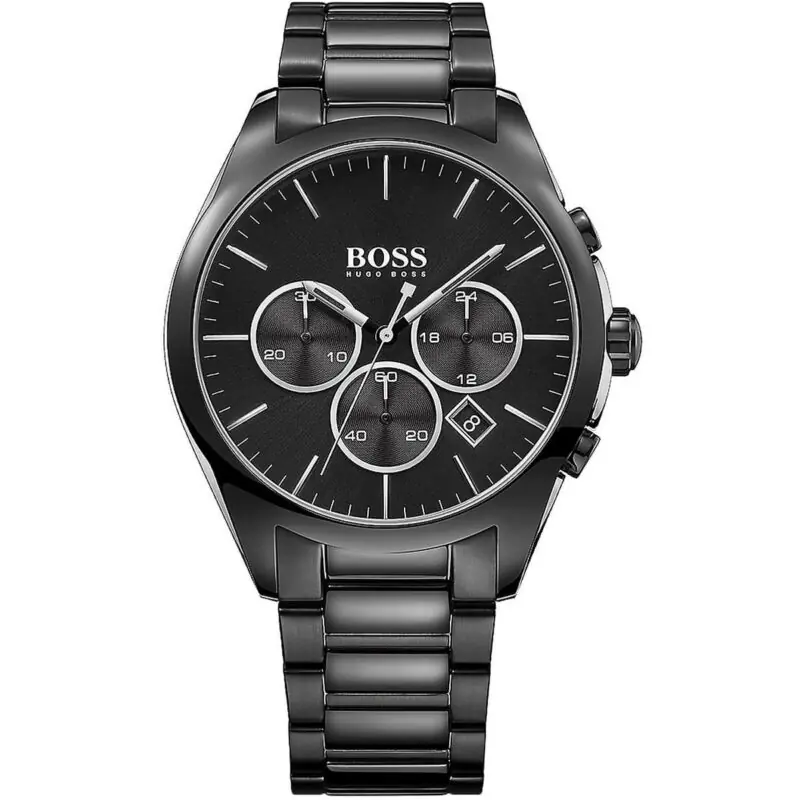 Hugo Boss Watch Men Black Metal Onyx 1513365