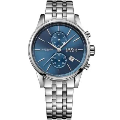 Hugo Boss Watch Men Silver Metal Jet 1513384