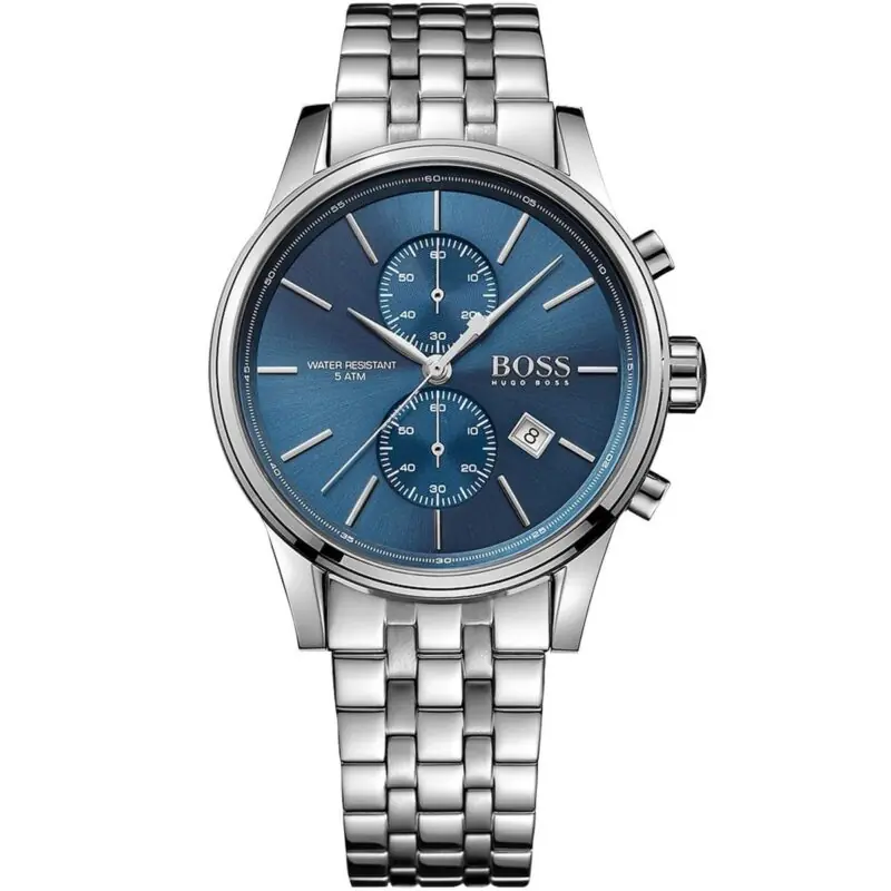 Hugo Boss Watch Men Silver Metal Jet 1513384