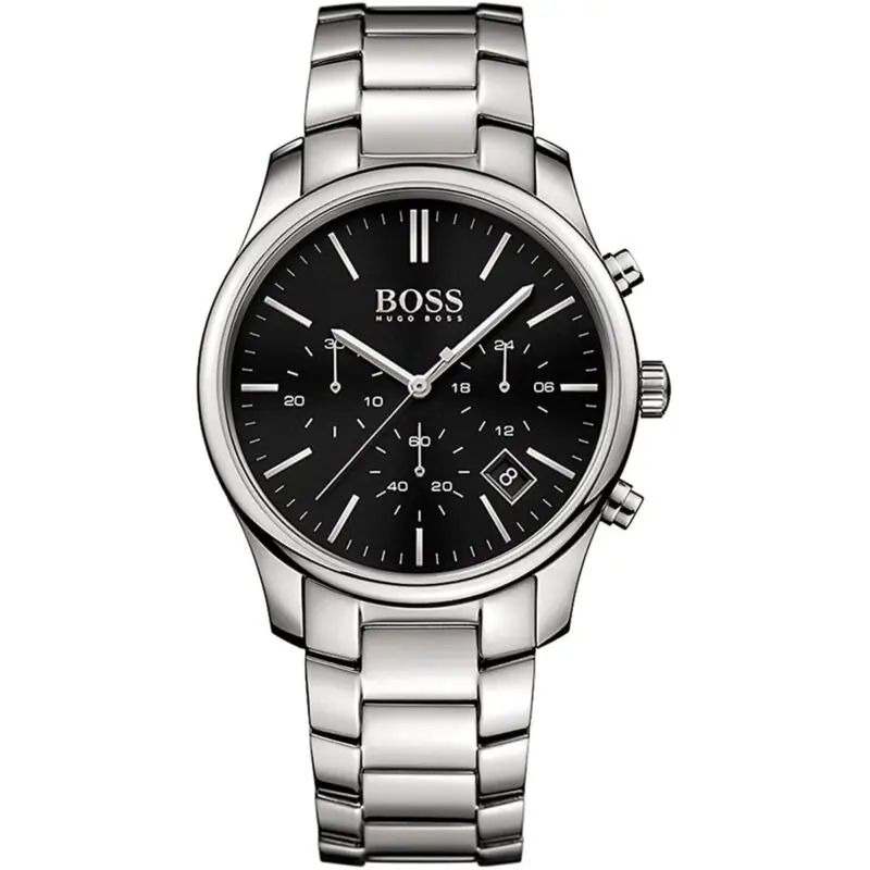 Hugo Boss Watch Men Silver Metal Time One 1513433