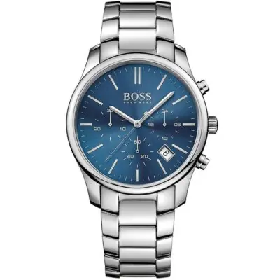 Hugo Boss Watch Men Silver Metal Time One 1513434