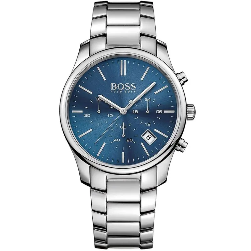 Hugo Boss Watch Men Silver Metal Time One 1513434