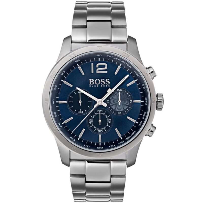 Hugo Boss Watch Men Silver Metal Professional 1513527
