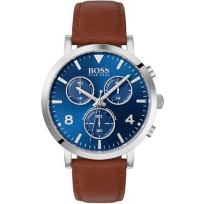 Hugo Boss Men Brown Leather Watch Spirit 1513689