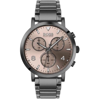 Hugo Boss Watch Men Gray Metal Spirit 1513695