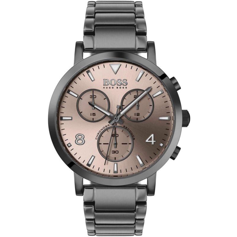 Hugo Boss Watch Men Gray Metal Spirit 1513695