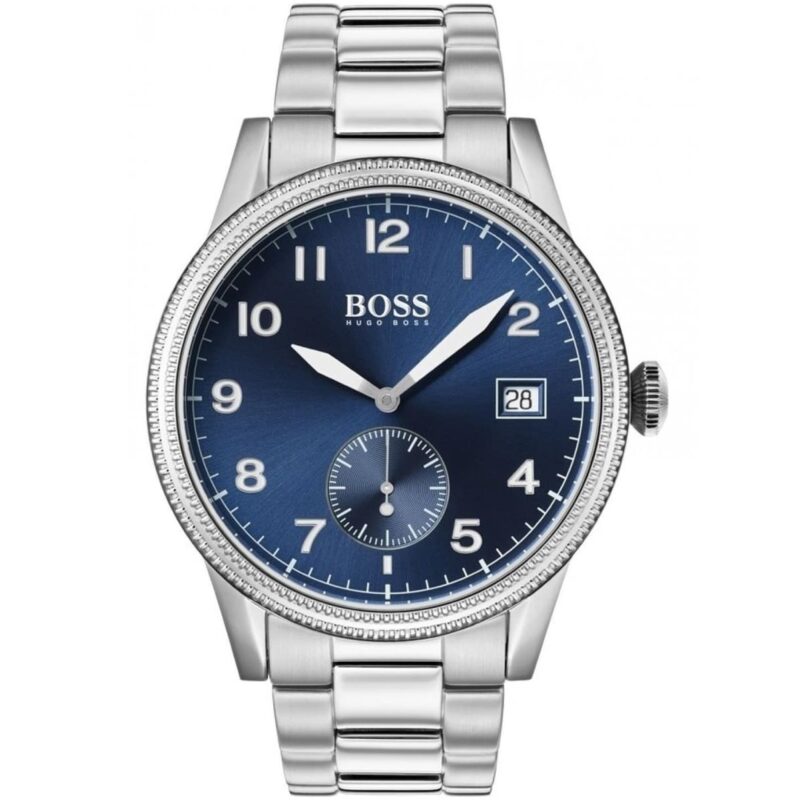 Hugo Boss Watch Men Silver Metal Legacy 1513707