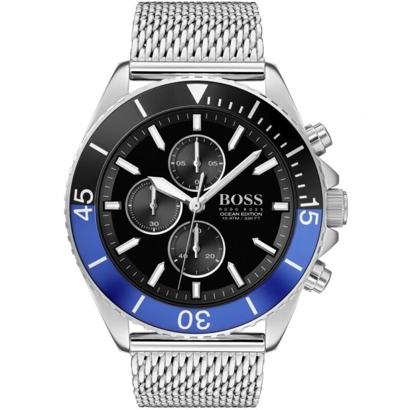 Hugo Boss Watch Silver Metal Ocean Edition 1513742