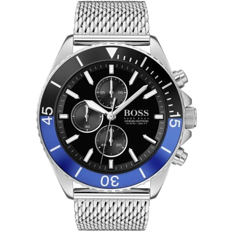 Hugo Boss Watch Silver Metal Ocean Edition 1513742