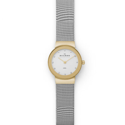 Women's Skagen Classic Swarovski Crystal Dress Watch 358SGSCD - Tia