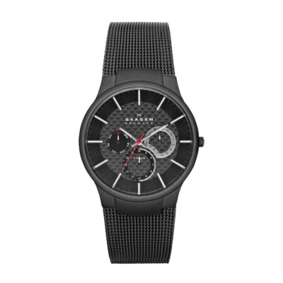 Skagen Black Titanium Multifunction Men's Watch 809XLTBB - Tia