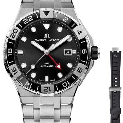 Maurice Lacroix aikon venturer gmt (ai6158-ss00f-330-a) Men's Watch