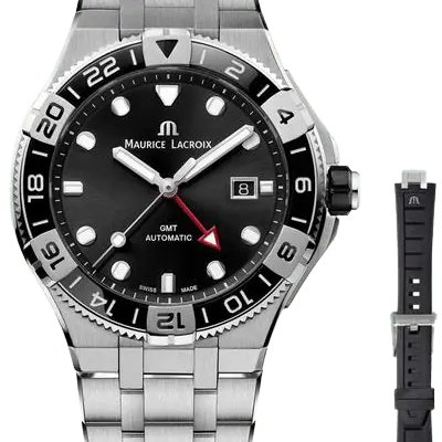 Maurice Lacroix aikon venturer gmt (ai6158-ss00f-330-a) Men's Watch