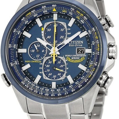 Citizen Eco-Drive Blue Angels Radio Controlled World Chronograph AT8020-54L Men's Watch