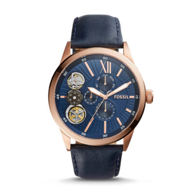 Fossil Automatic Men's Watch BQ2219 BLUE ORIGINAL - Tia