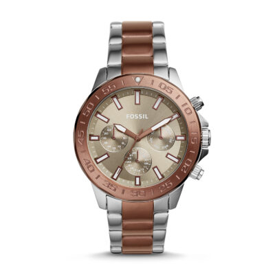 Fossil BQ2502 Bannon Multifunction Copper-tone Stainless Steel Watch - eBay - Tia