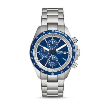 Autocross Multifunction Stainless Steel Watch - BQ2869 - Fossil - Tia
