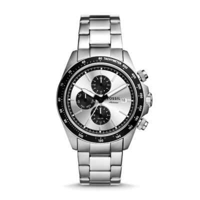 Autocross Multifunction Stainless Steel Watch - BQ2873 - Fossil - Tia