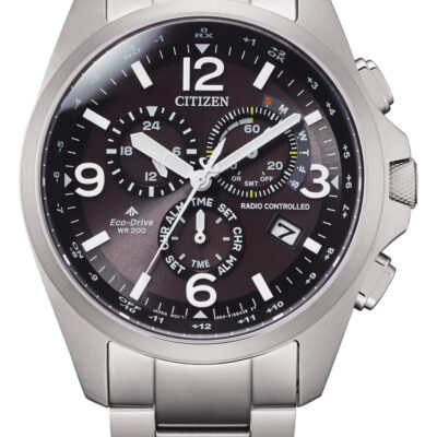 Citizen Radiocontrolled Field Steel (CB5920-86E) Men WATCHES