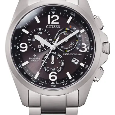 Citizen Radiocontrolled Field Steel (CB5920-86E) Men WATCHES