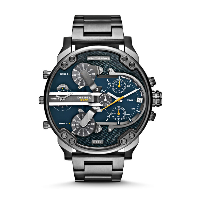 Men's Diesel Mr. Daddy 2.0 4 Time Zone Chronograph Watch DZ7331