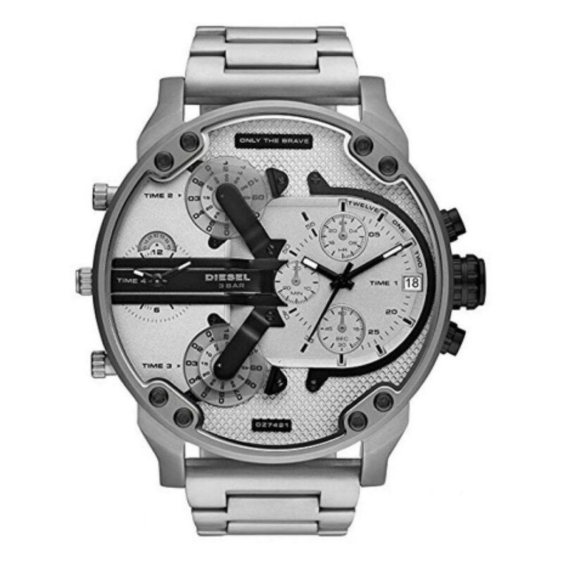 DZ7421 Man: Mr. Daddy 2.0 chronograph stainless steel watch | Diesel