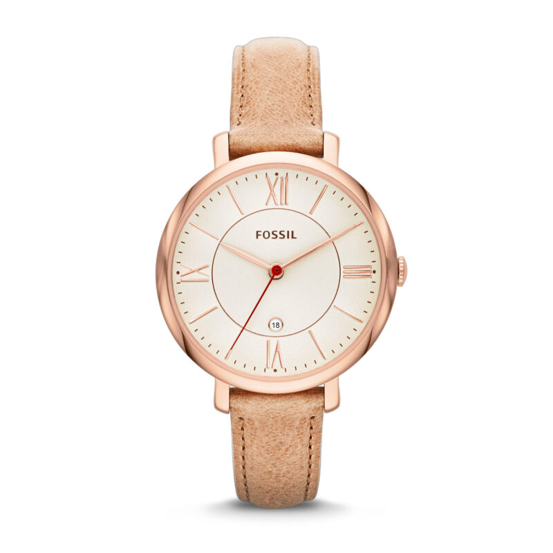 UPC 796483066458 - Fossil Women s Jacqueline Three-Hand Tan ... - UPCitemdb - Tia