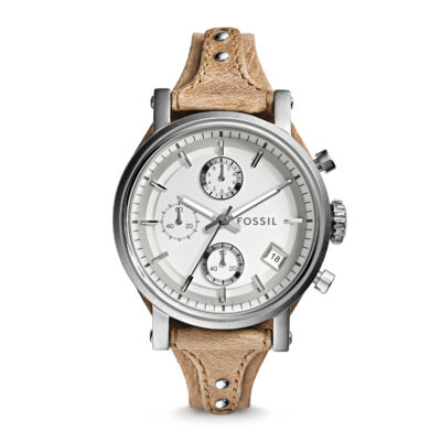 Original Boyfriend Chronograph Bone Leather Watch - ES3625 - Fossil - Tia