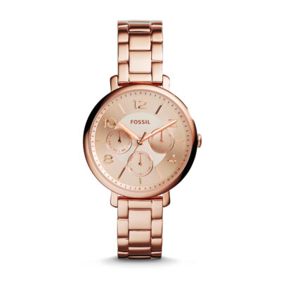 Fossil ES3665 Gold Stainless Steel Analog Dial Quartz Women's Watch - Tia
