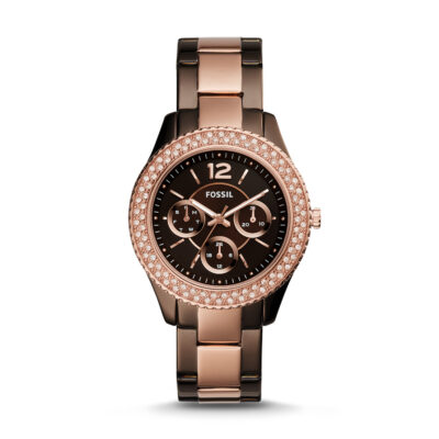 Stella Multifunction Two-Tone Stainless Steel Watch - ES4079 - Fossil - Tia