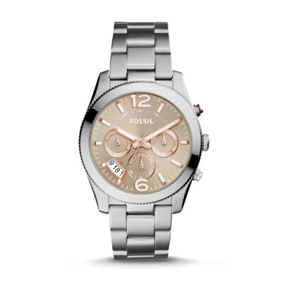 Women's Fossil Perfect Boyfriend Steel Link Watch ES4146 - Tia