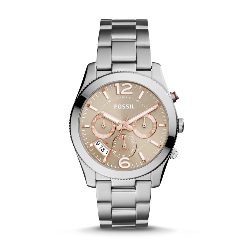 Women's Fossil Perfect Boyfriend Steel Link Watch ES4146 - Tia