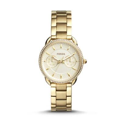 Fossil Tailor Crystal White Dial Ladies Watch ES4263 - Tia