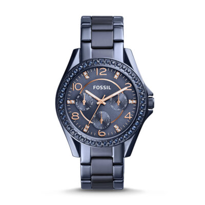 Fossil Riley Multifunction Blue Dial Ladies Watch ES4294 - Tia
