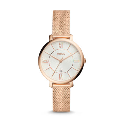 Fossil Jacqueline Quartz Silver Dial Ladies Watch ES4352 - Tia