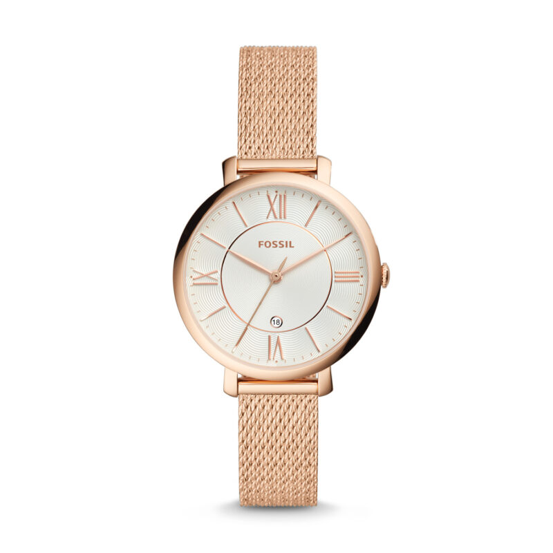 Fossil Jacqueline Quartz Silver Dial Ladies Watch ES4352