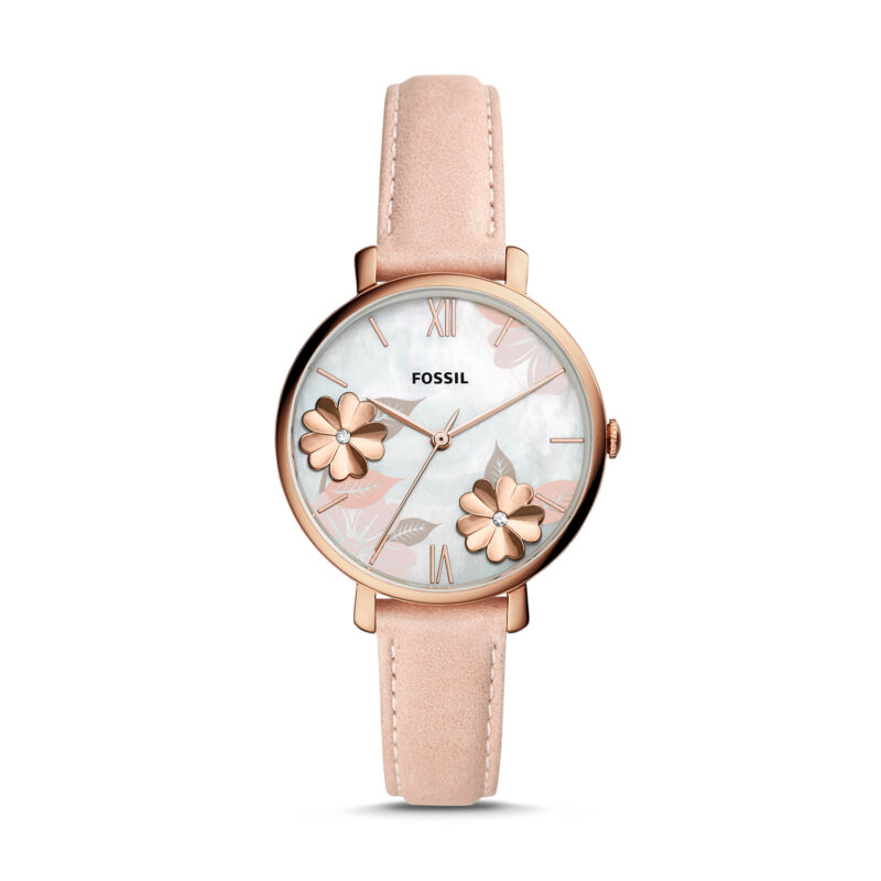 Fossil Jacqueline Quartz White Dial Ladies Watch ES4671 - Tia