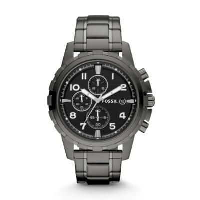 Men's Fossil Dean Chronograph Stainless Steel Watch FS4721 - Tia
