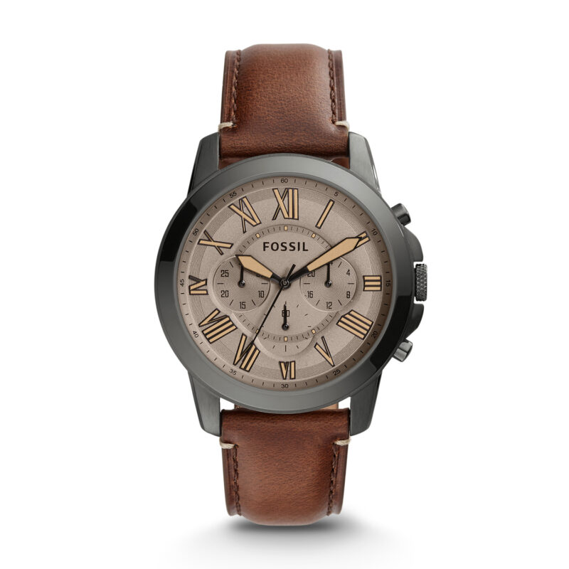 Fossil FS5214 Grant Brown Dial Men's Watch | WATCH ACES