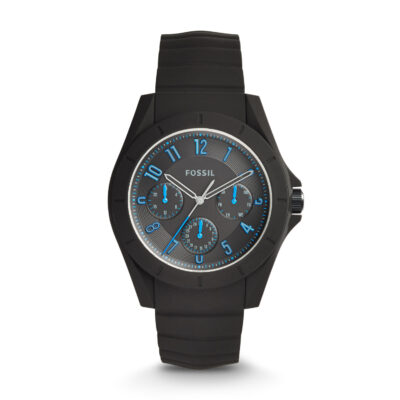 Men's Fossil Poptastic Sport Multifunction Silicone Strap Watch FS5222 - Tia
