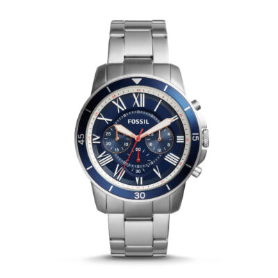 Fossil Men's Fossil Grant Sport Steel Chronograph Watch FS5238