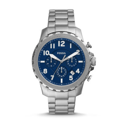 Fossil Men's Bowman Chronograph Stainless Steel Watch FS5604