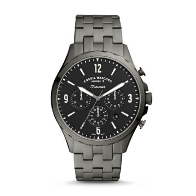 Fossil Chronograph Quartz Black Dial Men's Watch FS5606Watch