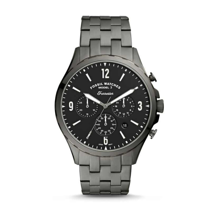 Fossil Chronograph Quartz Black Dial Men's Watch FS5606Watch