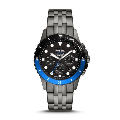 Fossil FB-01 Chronograph Quartz Black Dial Men's Watch FS5835