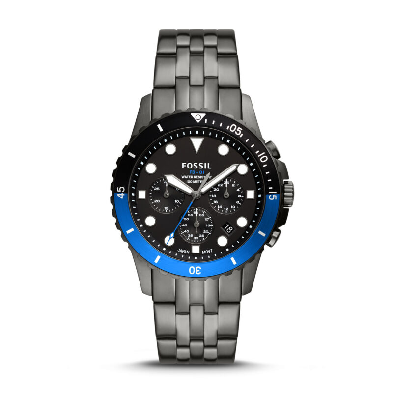 Fossil FB-01 Chronograph Quartz Black Dial Men's Watch FS5835