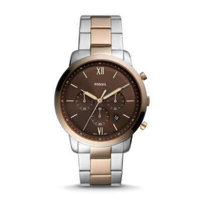 Fossil Neutra Chronograph Two Tone Stainless Steel Fs5869 (M)