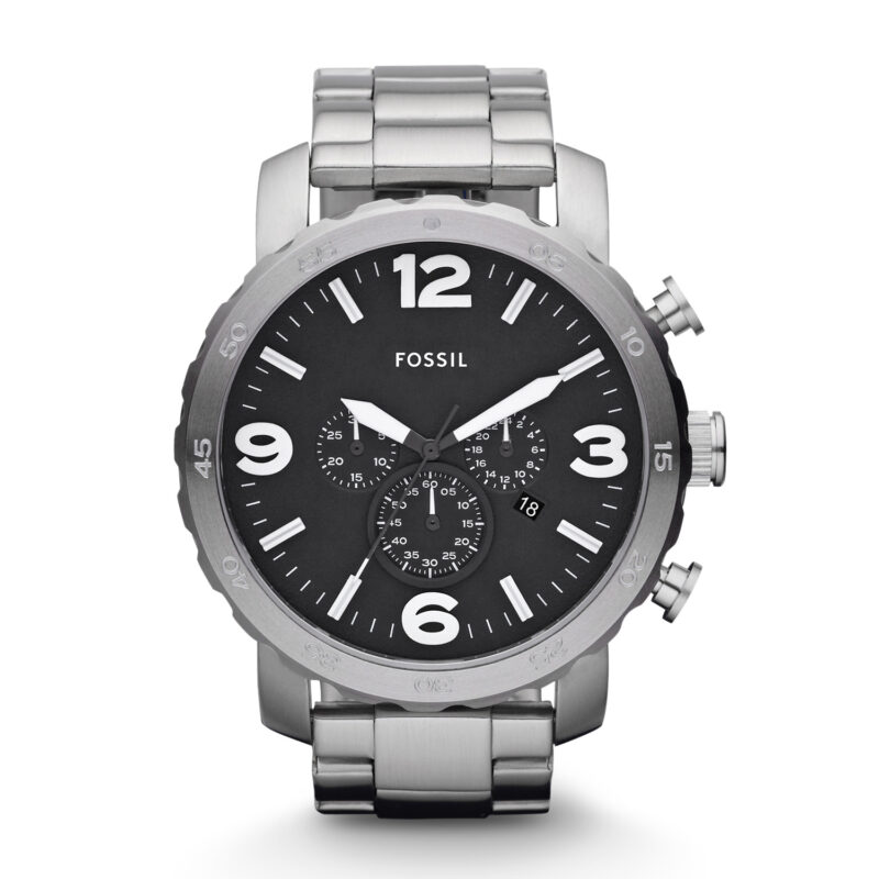 Fossil JR1353 - Nate Stainless Steel Watch